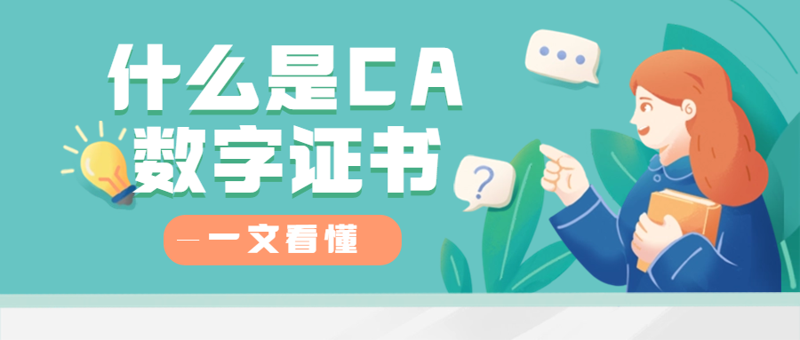 什么是CA數(shù)字證書？